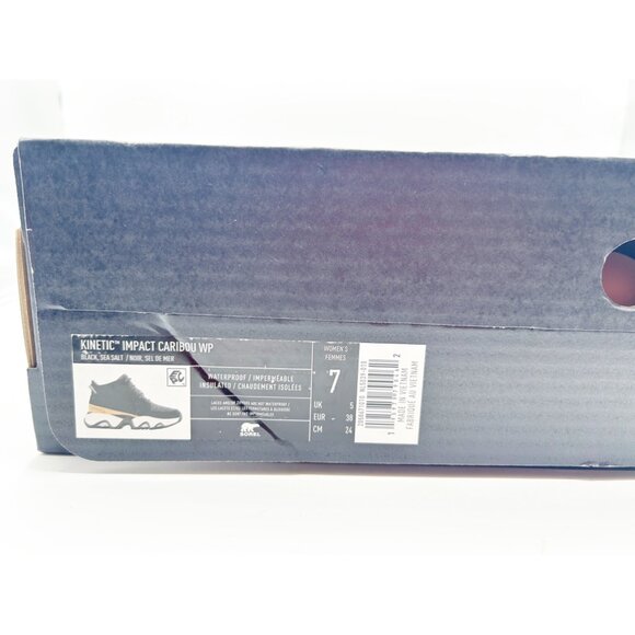 SOREL Kinetic Impact Caribou Waterproof Snow Bootie 7 - Picture 7 of 7
